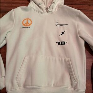 Off-White x Nike White Hoodie